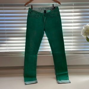 Green Jeans - perfect for the spring!